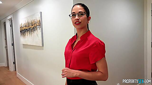 MILF removes all her clothes for the most intimate POV fuck she ever had