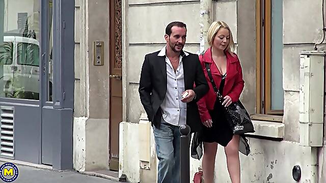 Marion Moon with big natural tits getting fucked by her hubby