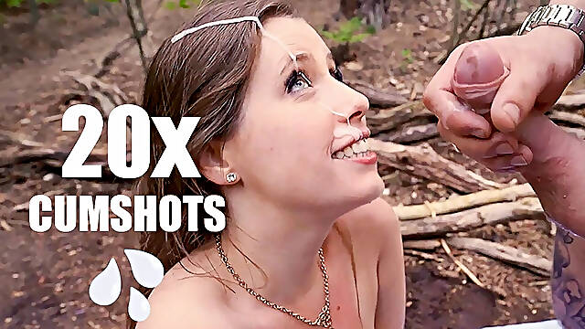 Cumshot compilation with Dutch pornstars by HollandshePassie