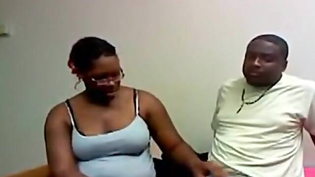 Fat black mature couple homemade sextape