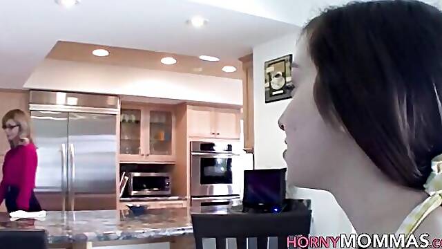 Watch dollish Nina Hartley and Ally Evanss xxx