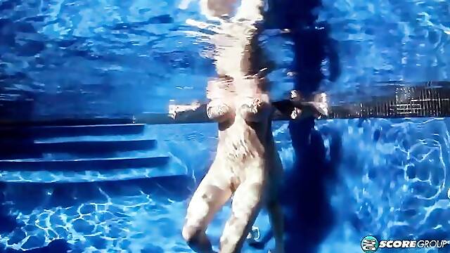 Passionate busy babes Lana Ivans and Valory Irene show their tits