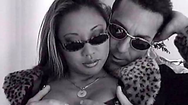 Angelic babe in sunglasses Miko Lee gives a sweet blowjob