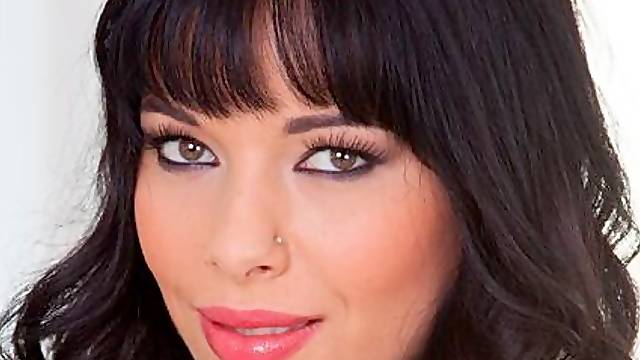 Beautiful black-haired doll Kitty Lovedream likes anal penetration