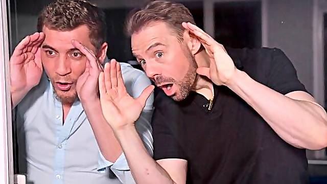 Beautiful double penetration session with a nice-looking chick Billy Star