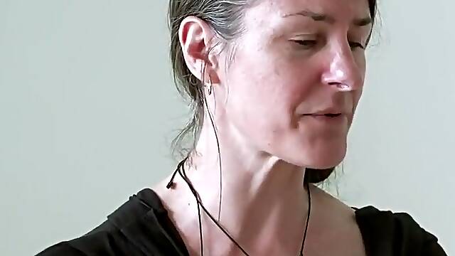 Naked on Stage 139 Kira OReilly Slick Glittery