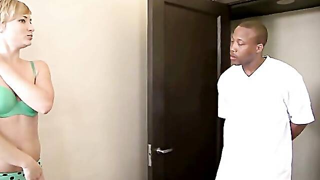 Blonde clip with notable Nora Skyy and Nora from BLACK DESIRE