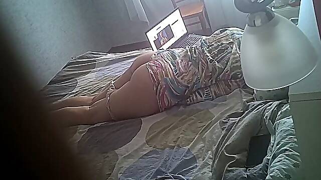 Around ass up caught hidden fresh