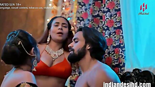 Pati Patni Or sali Adult Web Series Threesome Sex