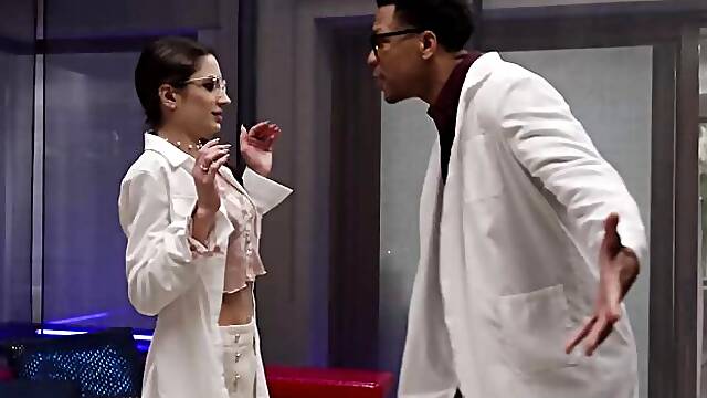 Jason Sweets destroys tight ass of Candie Luciani with his massive cock