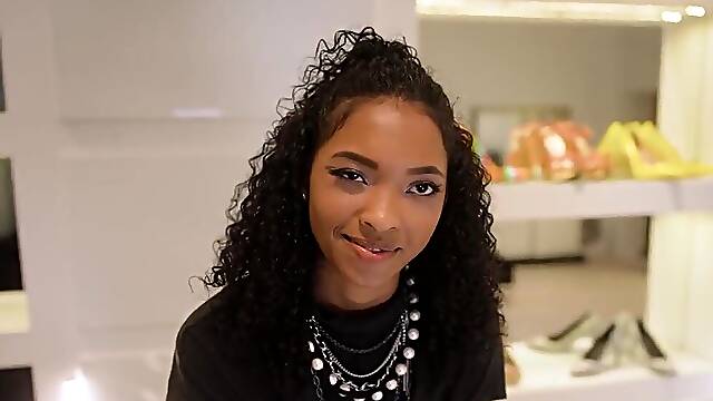 Karina King and Barbie Rous are really into POV sex