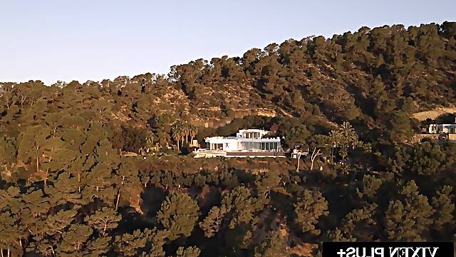 The inaugural activity for this pair on their holiday involved vigorous lovemaking.