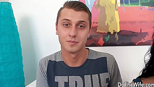 Horny BBC impregnates mature brunette wife Emily Devine on eyes of her stepson