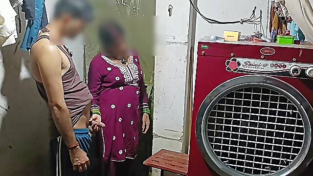 Indian Landlords Bhabhi Gets Naughty at Night