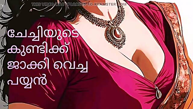Malayalam Kambhikathas steamy sex session