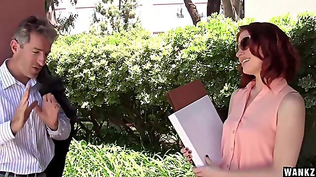 Suave Frenchman Seduces Hot Co Worker Jessi With Jessica Ryan And Jessica