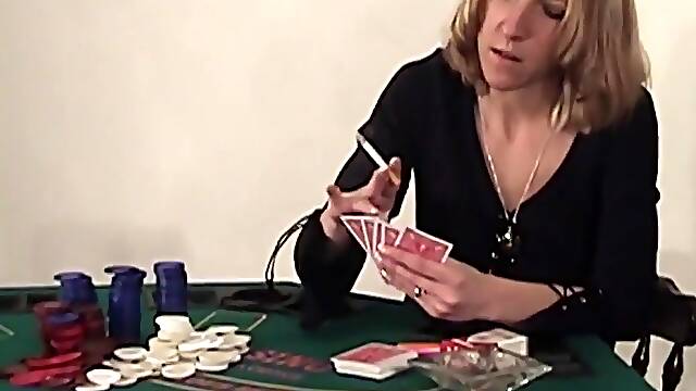 Marie Madison Loses Strip Poker and Pays Her Debt with Smoking Sex
