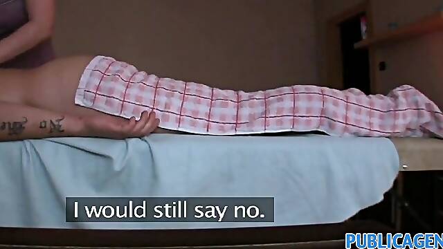 PublicAgent: Fucking the Masseur MILF
