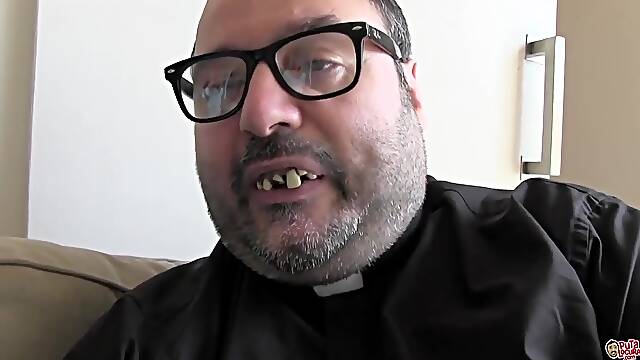 Dido Angel is a gorgeous blonde chick who has a kink on fucking a fat priest