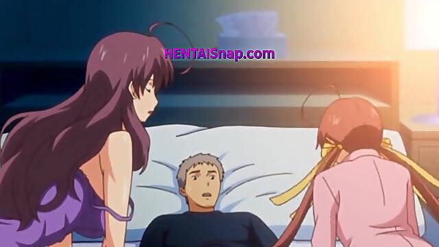 MILF Harem Takes Control & Rides His Cock in Wild Hentai Creampie Session