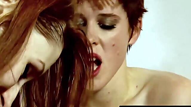 Cheeky Romi has rowdy lesbian orgy with her sexy friends