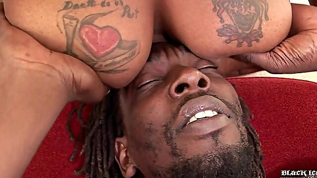 Thunder Katt - Ebony BBW Gets A Big Dick - Thunder Cat - Thunder cat