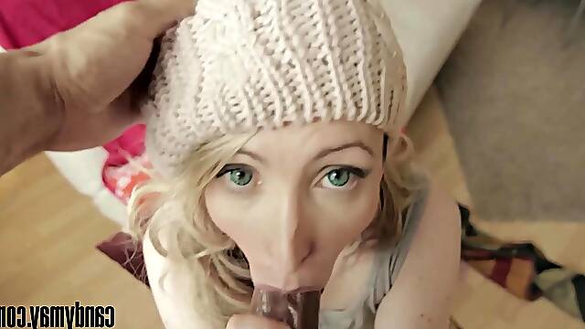 Blond Hair Babe Addicted To Fun With Ejaculant - Mom