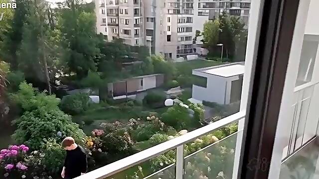 The neighbour secretly watches as my stepson wreck my booty, thick mother I'd like to fuck with a large ass "AI generated“