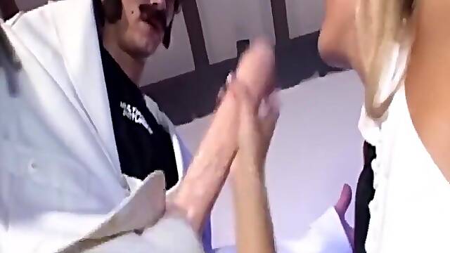 Older Golden-haired mother I'd like to fuck Gets Fingered and Devours Double Dildos