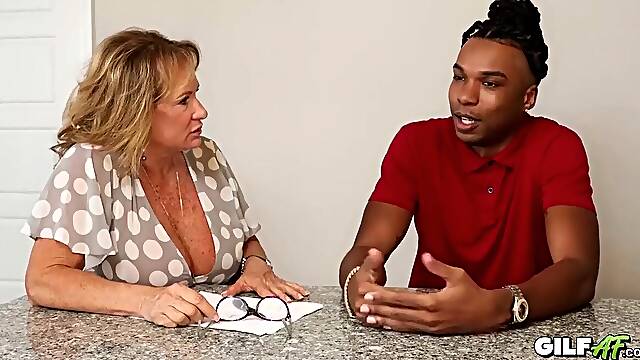 That babe's a Wealthy GILF - hardcore Interracial granny sex watch greater quantity Lana at GILF AF where not all of em are wealthy like this o