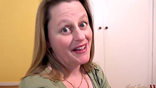 Aunt Judys XXX - Your Breasty mother Id like to fuck Landlady Marie Catches U with Her Pants (POV)
