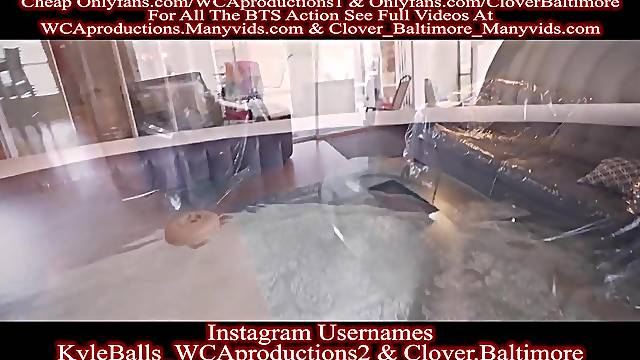 Sexy Tubbing with my Allies Hawt Mommy Clover Baltimore