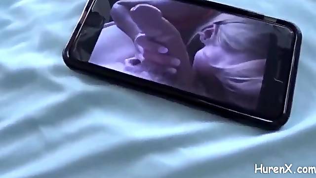 Stepmom watching porn with son