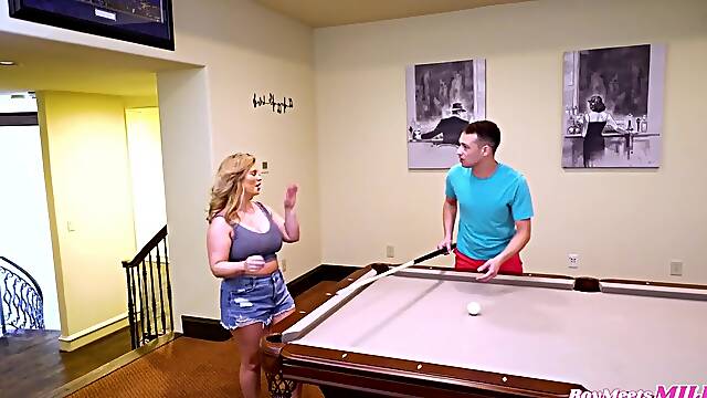 Breasty Hawt Golden-Haired mother Id like to fuck Wanted Me To Show Her How To Play With My Stick - Andie Anderson Johnny Love