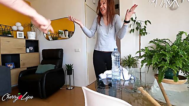 April Fools Day Ends Screwing my Spanish Roommate by Mistake - Cherry Lips 4k