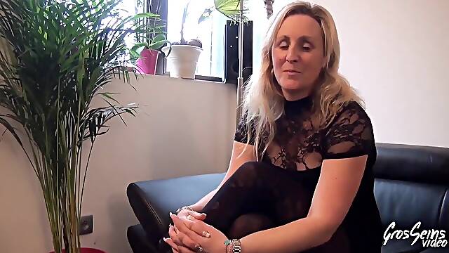 Clara blond mother id like to fuck does her 1st