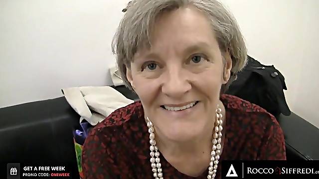 Rocco Siffredi Helps two GILFs Double-Team Recent Blond