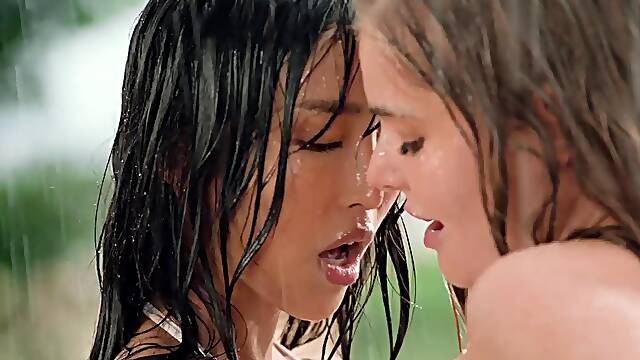 VIXEN Marvelous Duet Fibi Euro And Emiri Momota Share A Giant Dick In Steamy Trio