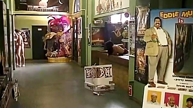 Beautiful Hot Blonde Butt Fuck at the Cinema --- Silvia Saint (European Babe)