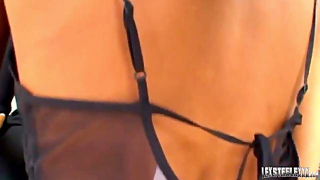 Brunette Hair Hotty Devin DeRay Vagina Banged to Climax By BBC Lex Steele (Lexington Steele)