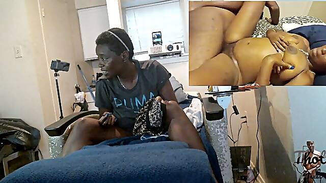 Thot in Texas - Hairy Pussy Ms Ebony plump knockers Real first-timer Hot Milf