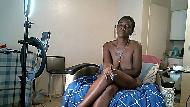 Thot in Texas - Real fledgling dark-hued milf Tia