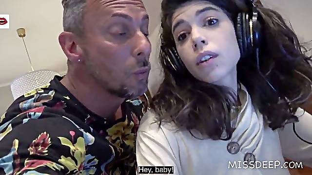 Cheated on wife while working on computer! MISSDEEP.com