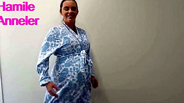 Turkish pregnant dance mom panty