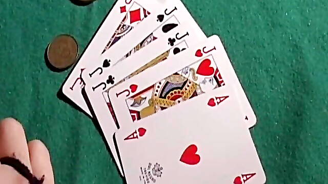 I fuck the Cougar on the poker table!