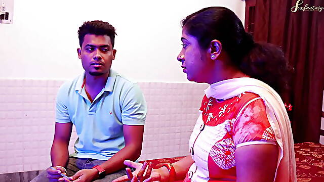 Big Boobs Tuition Teacher Taught Her Student How to Do Sex