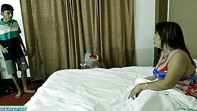 Amazing threesome sex with two18yrs teen boy! With clear audio