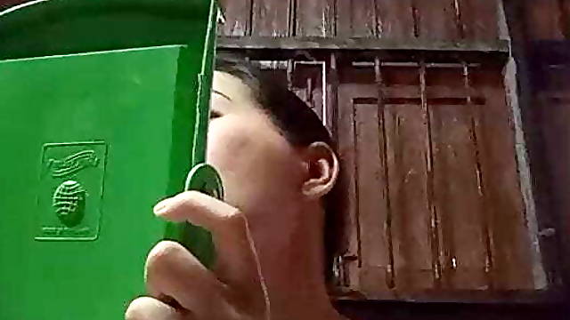 Chinese girl alone at home 39