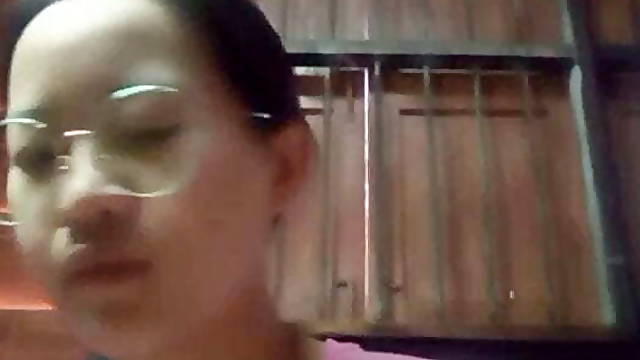 Chinese girl alone at home 42