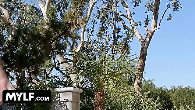 Mylf - Voluptous Housewife Cherie Deville Cheats On Her Husband With His Stepbrother In The Kitchen